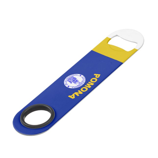 Drapeau de Pomona (Californie) (Devant angulaire)