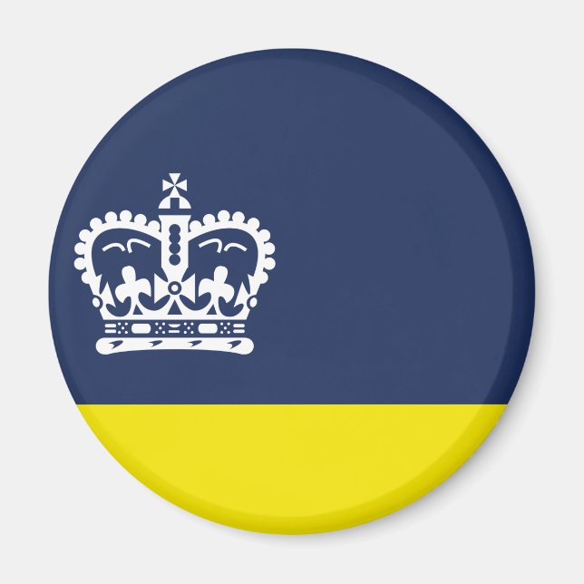 Drapeau de Regina, Saskatchewan Magnet (Devant)