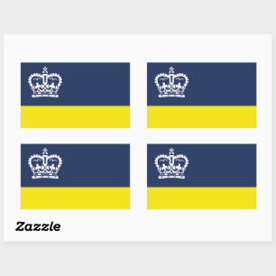 Drapeau de Regina (Saskatchewan) Sticker