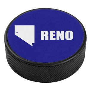Drapeau de Reno, Nevada Hockey Puck