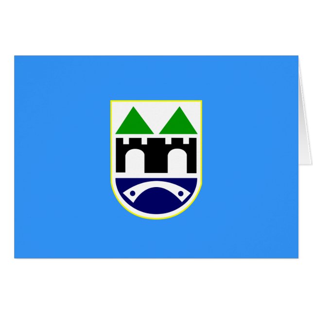 Drapeau de Sarajevo (Devant horizontal)