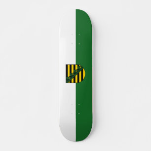 Drapeau de Saxe Skateboard