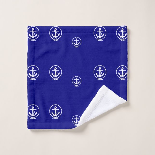 Drapeau de scout de mer (Gant de toilette)