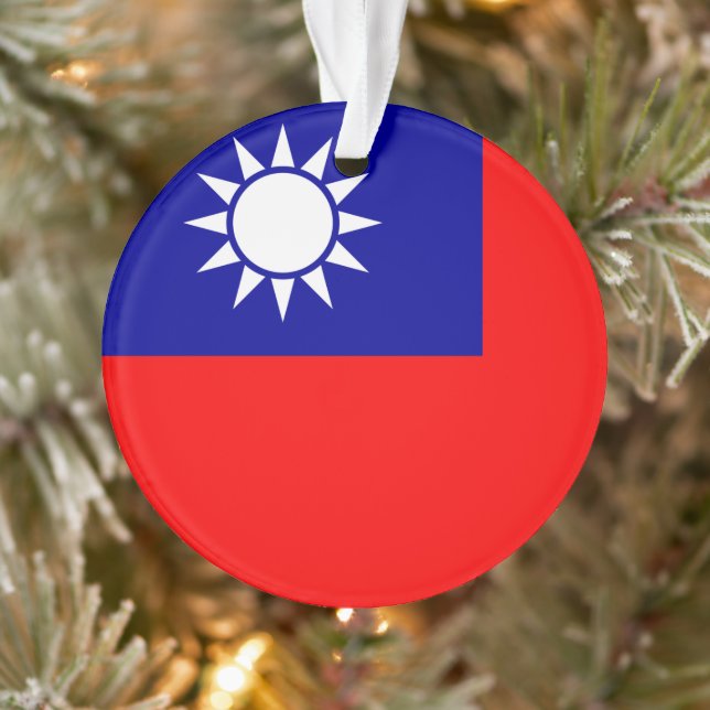 Drapeau de Taïwan : République de Chine, Taipei ch (Arbre)