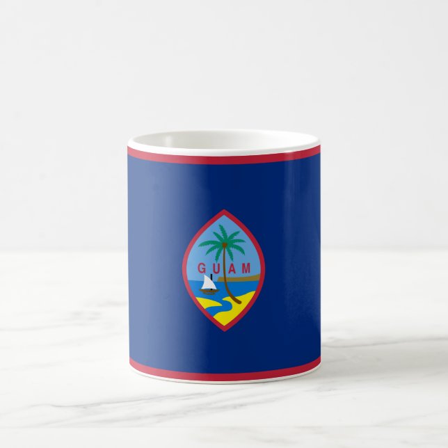 Drapeau de tasse de la Guam (Centre)