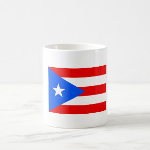 Drapeau de tasse de Porto Rico