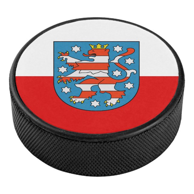 Drapeau de Thuringe Hockey Puck (3/4/2016 12:00:00 AM)
