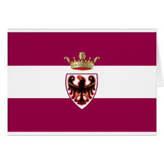 Drapeau de Trentino (Italie)