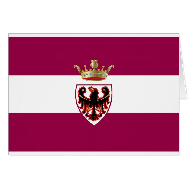 Drapeau de Trentino (Italie) (Devant horizontal)