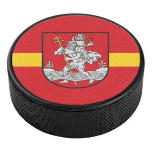 Drapeau de Vilnius, Lituanie Camion de hockey