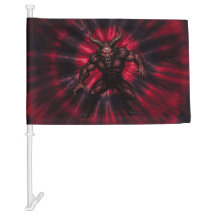 Drapeau de voiture Krampus