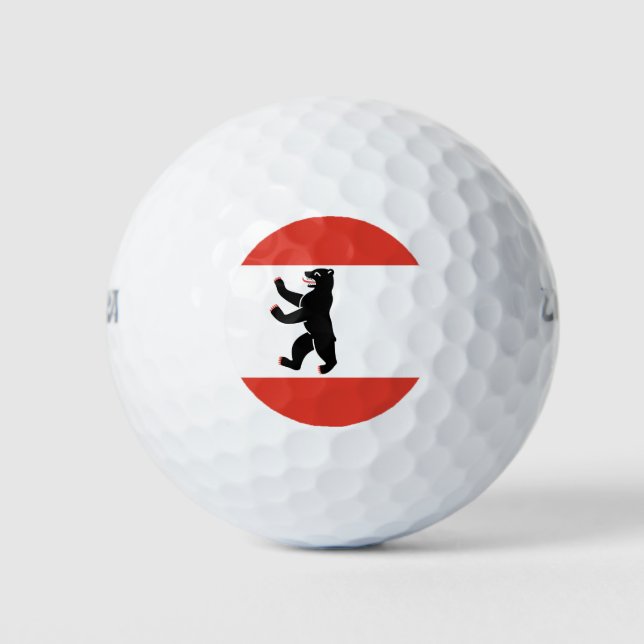 Drapeau des balles de golf de Berlin (Devant)