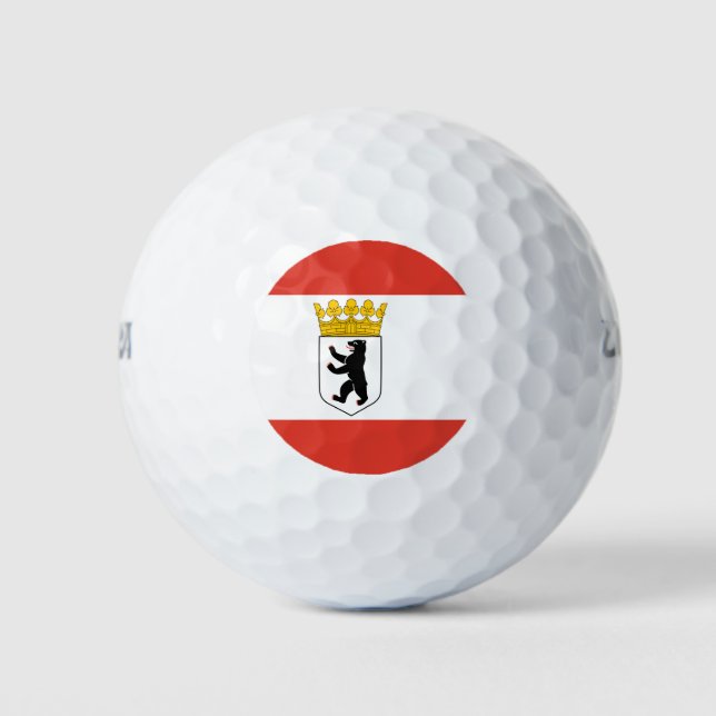 Drapeau des balles de golf de Berlin (Devant)
