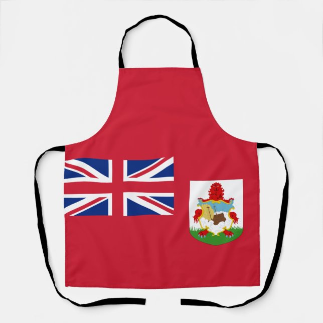 Drapeau des Bermudes Tout-sur-imprimer tablier (Recto)