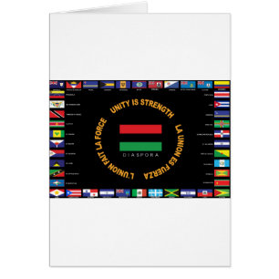 Drapeau des Caraïbes officiel d'unité