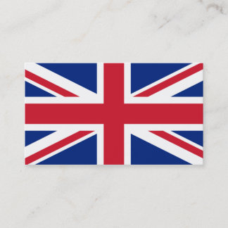 Drapeau des Cartes de visite britanniques