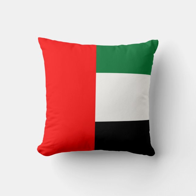 Drapeau des Émirats arabes unis, Coussin américain (Recto)