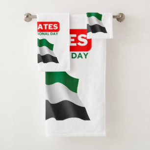 Drapeau des Émirats arabes unis patriotique