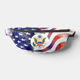 Drapeau des États-Unis et grand sceau des États-Un