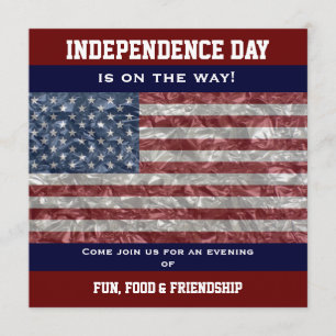 Drapeau des États-Unis - Invitation du Parti Crink