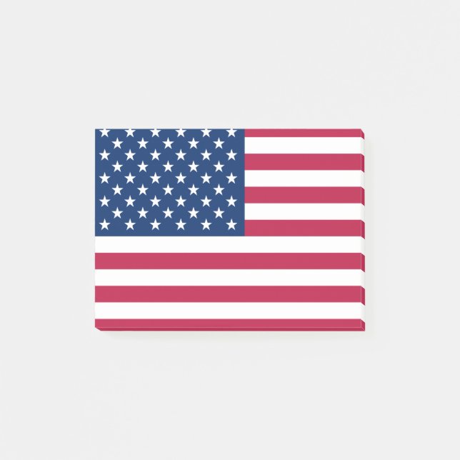 Drapeau des États-Unis Post-it® Notes (Devant)