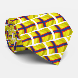 Drapeau des Finnois d'Ingrie Cravate
