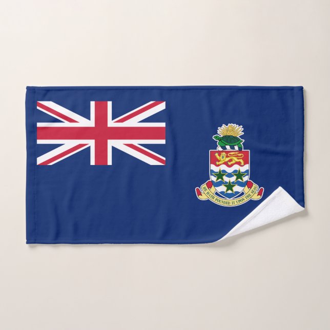 Drapeau des îles Caïmans (Serviette à main)