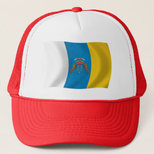 Drapeau des îles Canaries Casquette