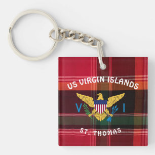 Drapeau des îles Vierges américaines St Thomas USV