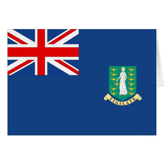 Drapeau des îles Vierges britanniques (Devant horizontal)