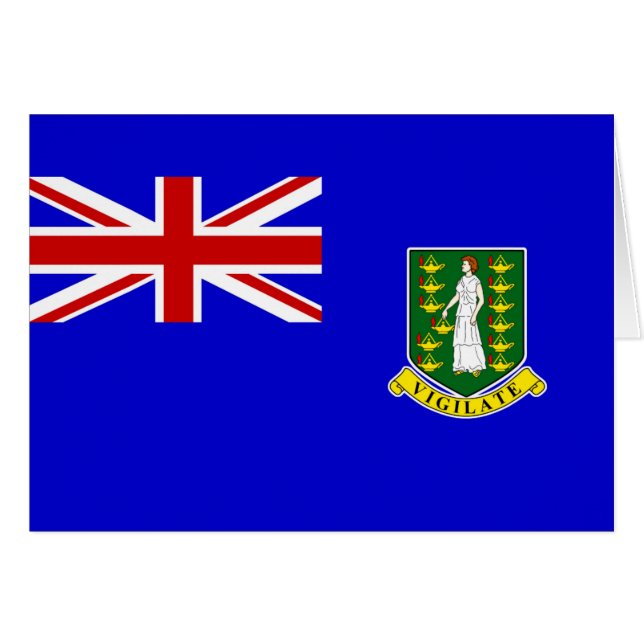 Drapeau des îles Vierges britanniques (Devant horizontal)