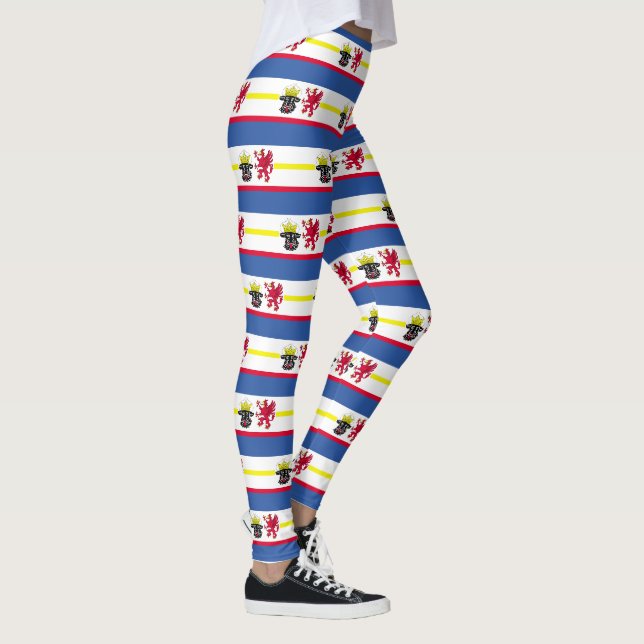 Drapeau des Leggings de Mecklembourg-Poméranie occ (Droite)