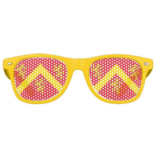 Drapeau des lunettes de soleil Anglesey Retro