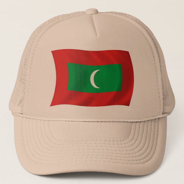 Drapeau des Maldives Casquette (Devant)