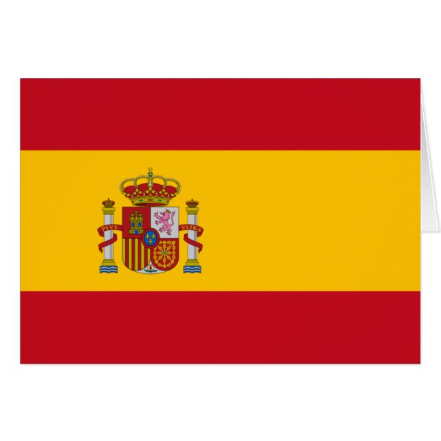 drapeau d'espagne (Devant horizontal)