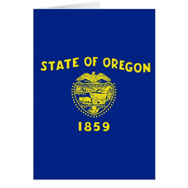 Drapeau d'État de l'Oregon (Devant)
