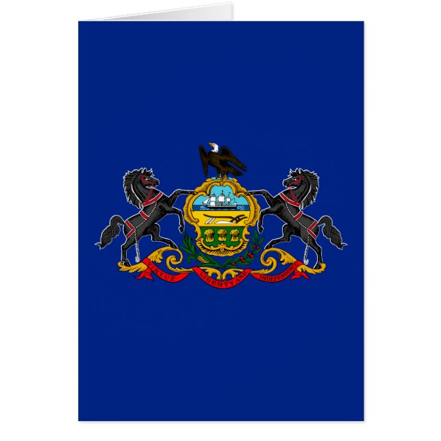 Drapeau d'État de Pennsylvanie (Devant)