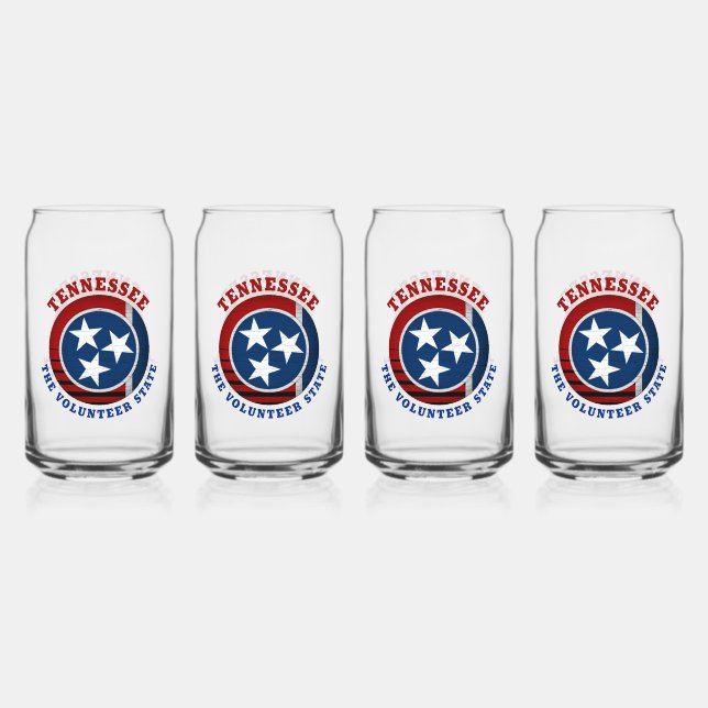 DRAPEAU D'ÉTAT DE VOLONTAIRE TENNESSEE (Recto)