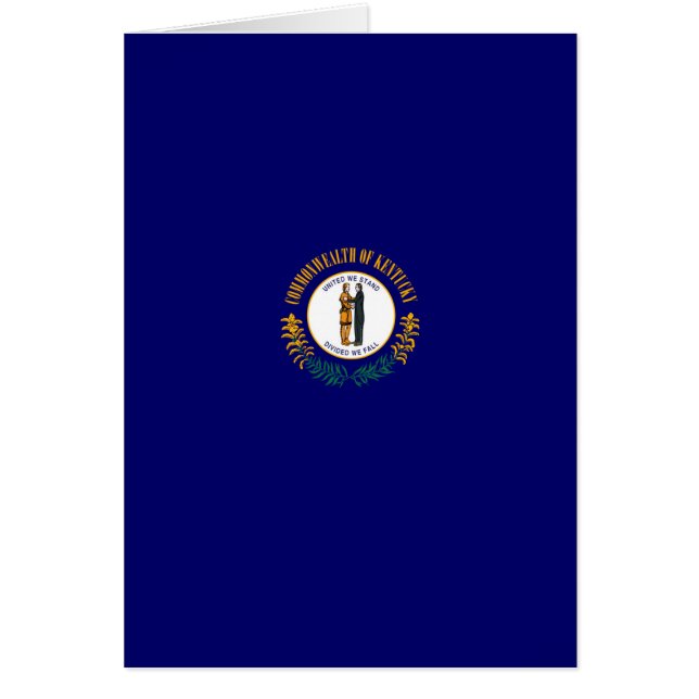 Drapeau d'État du Kentucky (Devant)