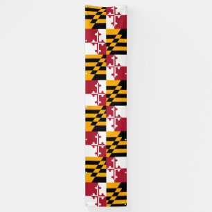Drapeau d'État du Maryland Bannière de décoration 