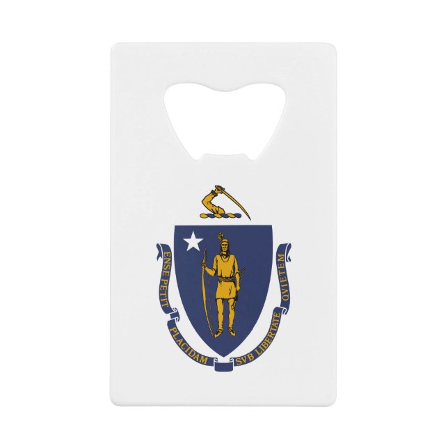Drapeau d'État du Massachusetts (Devant)