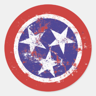 Drapeau D'État En Perte Sur Les Stickers Du Tennes