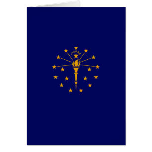 Drapeau d'état Indiana