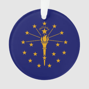 Drapeau d'état Indiana