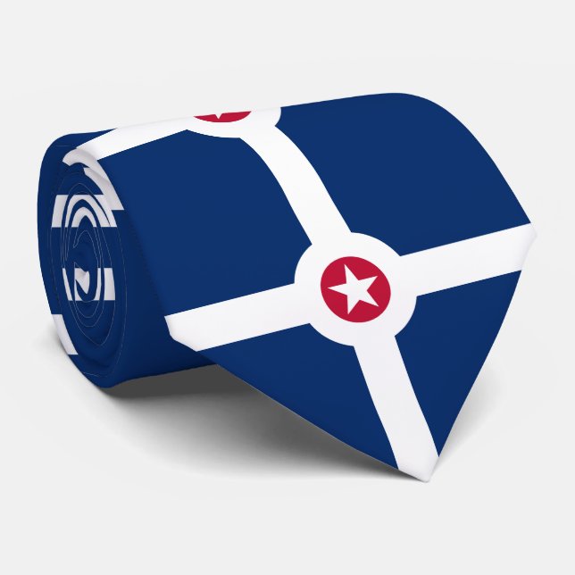 Drapeau d'Indianapolis, Cravate de l'Indiana (Roulé)