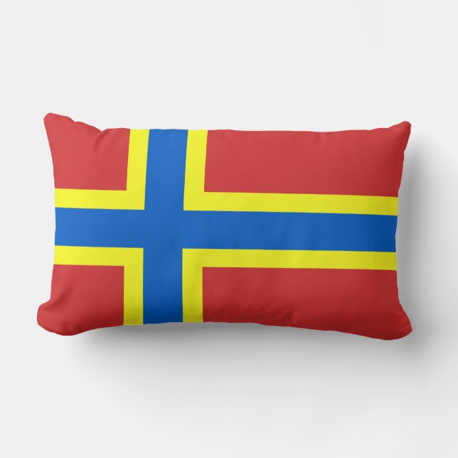 Drapeau d'Orkney Lumbar Coussin (Recto)