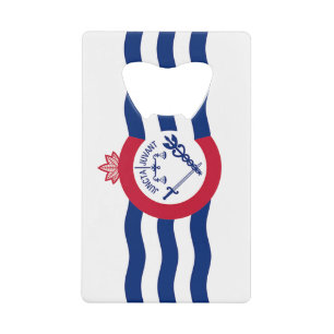 Drapeau d'ouverture de bouteille en acier inoxydab