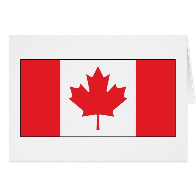 Drapeau du Canada (Devant horizontal)