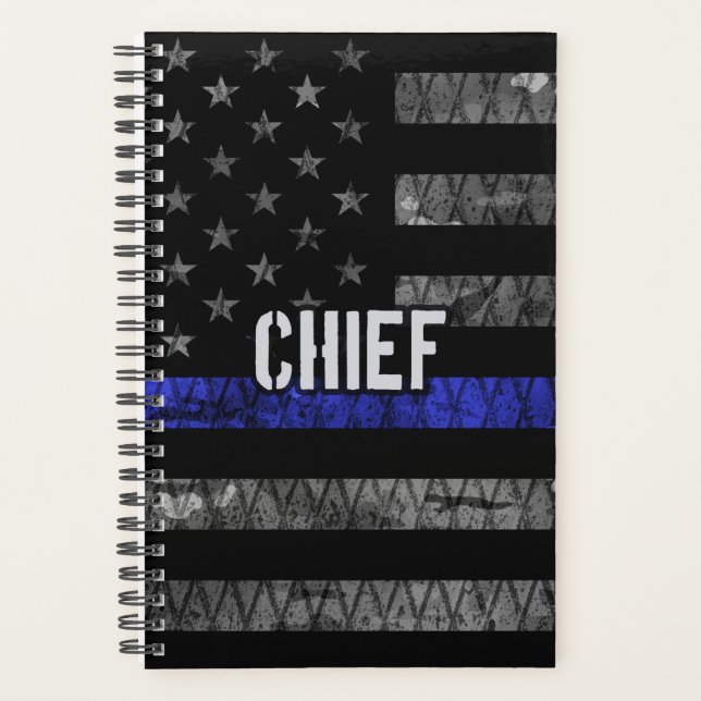 Drapeau du chef de la police en détresse (Devant)