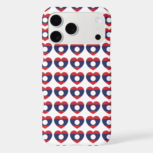 Drapeau du coeur laotien (Verso)